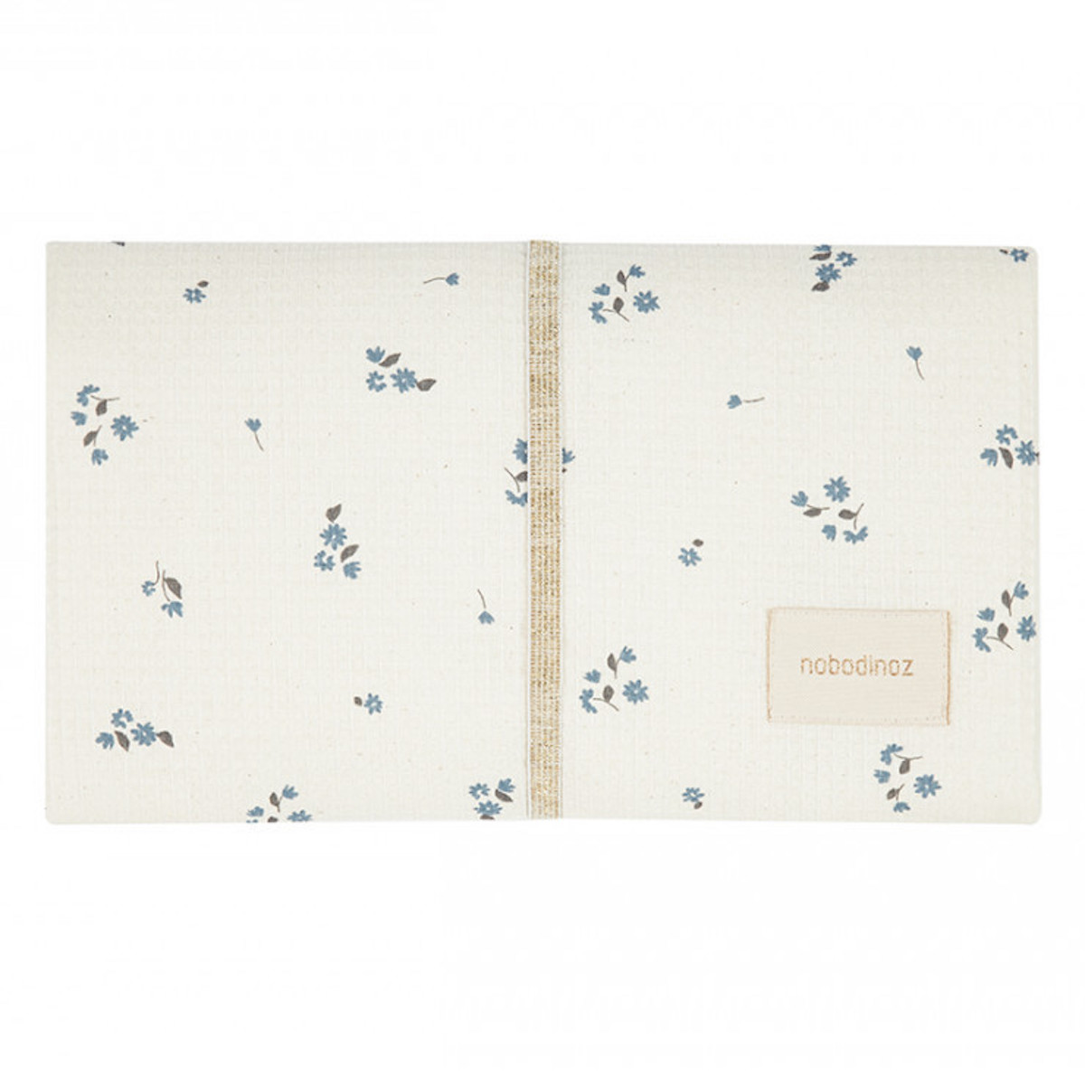 Matelas à langer imperméable MOZART Nobodinoz Lily Blue