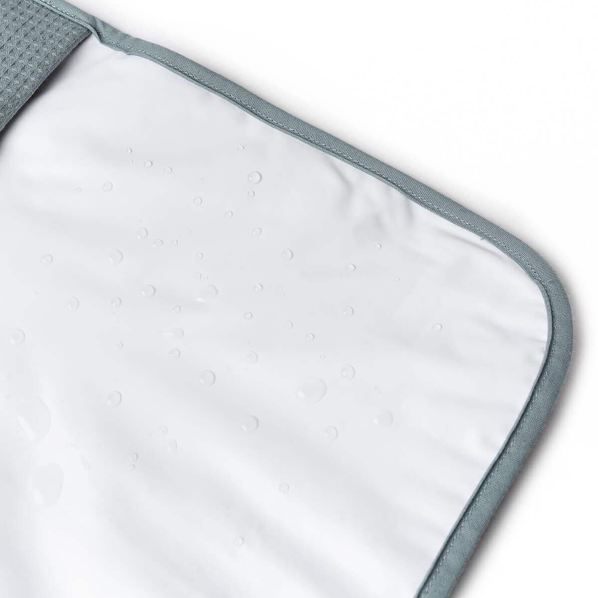 Matelas à langer imperméable MOZART Nobodinoz stone blue