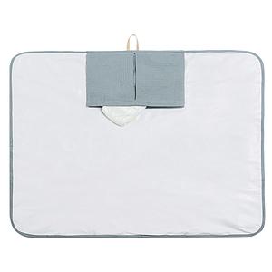 Matelas à langer imperméable MOZART Nobodinoz stone blue