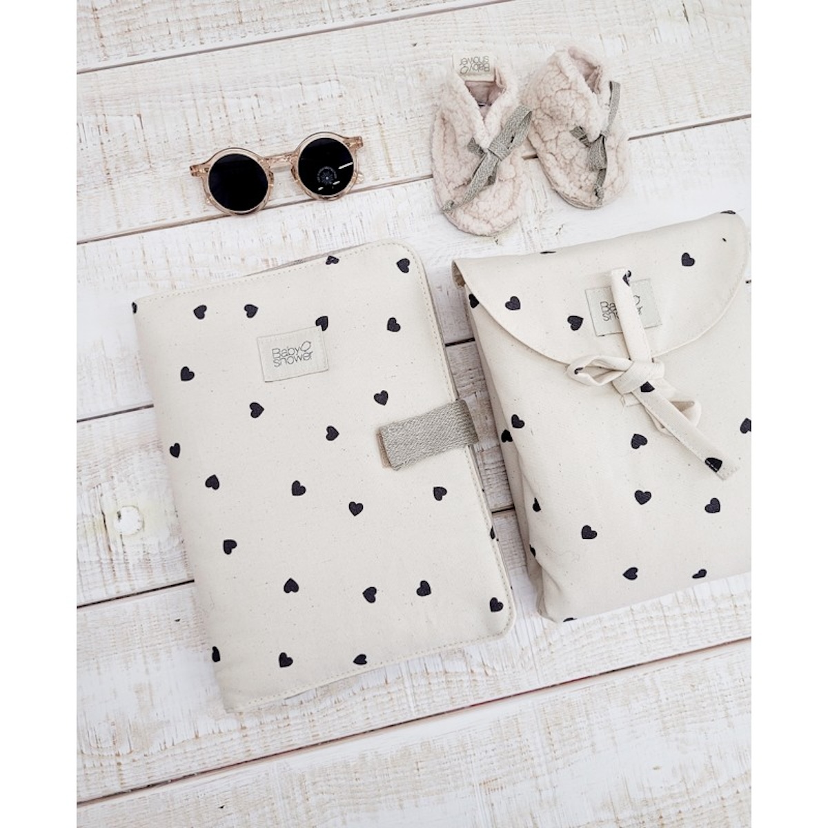 Matelas à langer Nomade Babyshower Cute Rock & Love