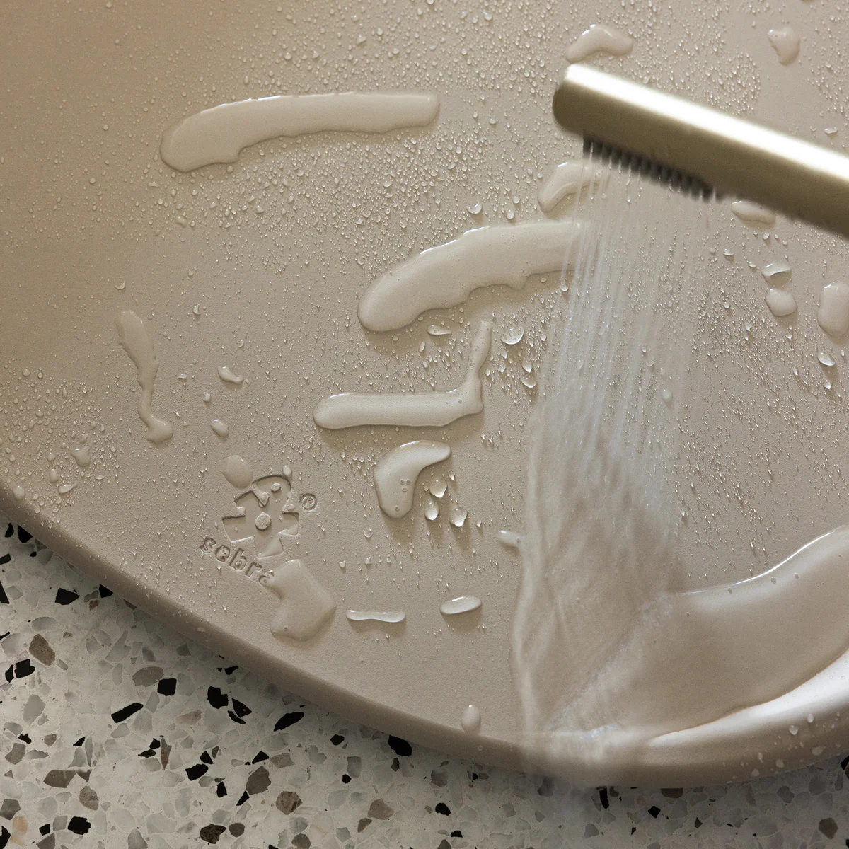 Matelas à langer PUSLE PUR Sebra Seabreeze beige