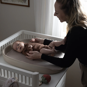 Matelas à langer PUSLE PUR Sebra Seabreeze beige