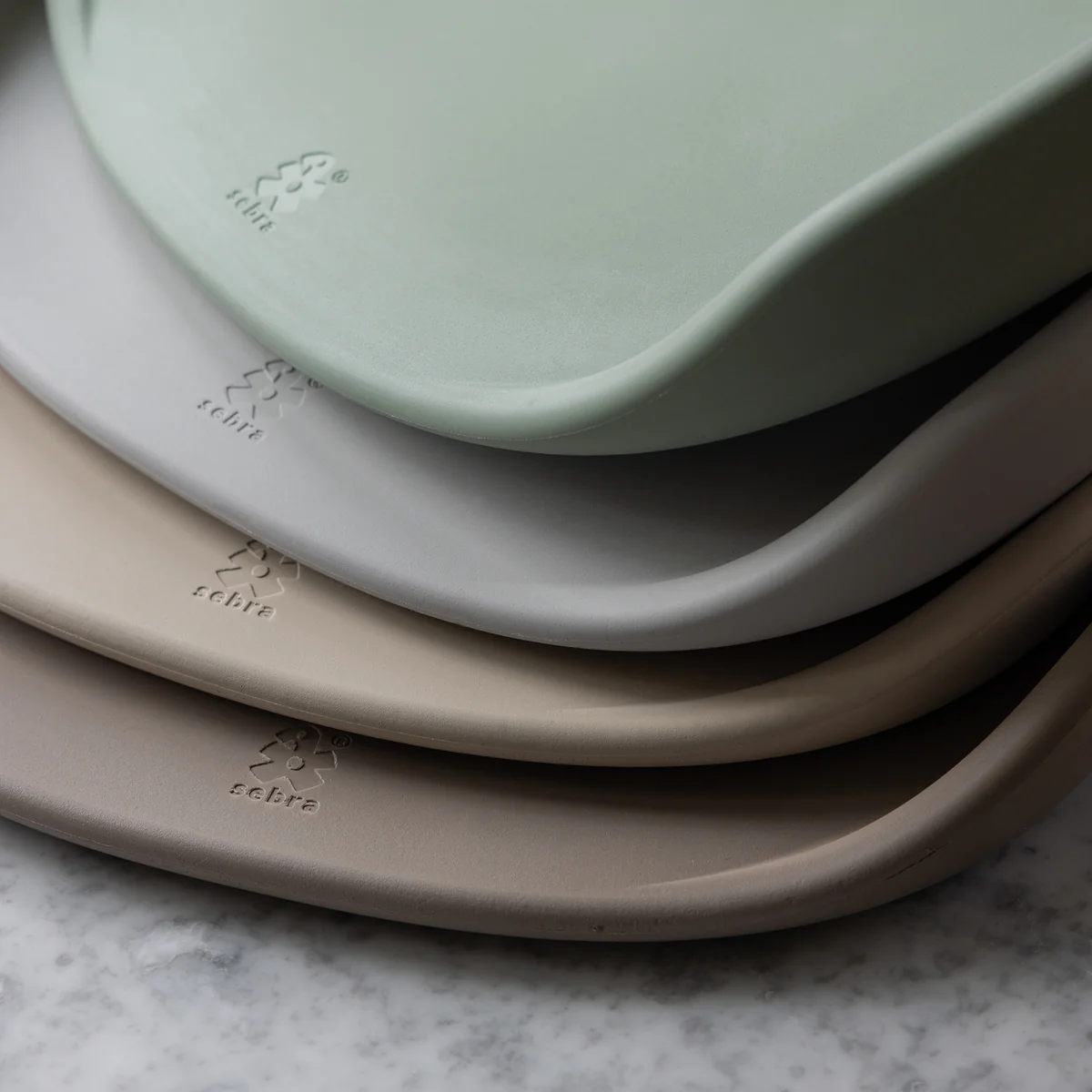 Matelas à langer PUSLE PUR Sebra Stone grey