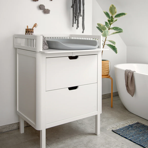 Matelas à langer PUSLE PUR Sebra Stone grey