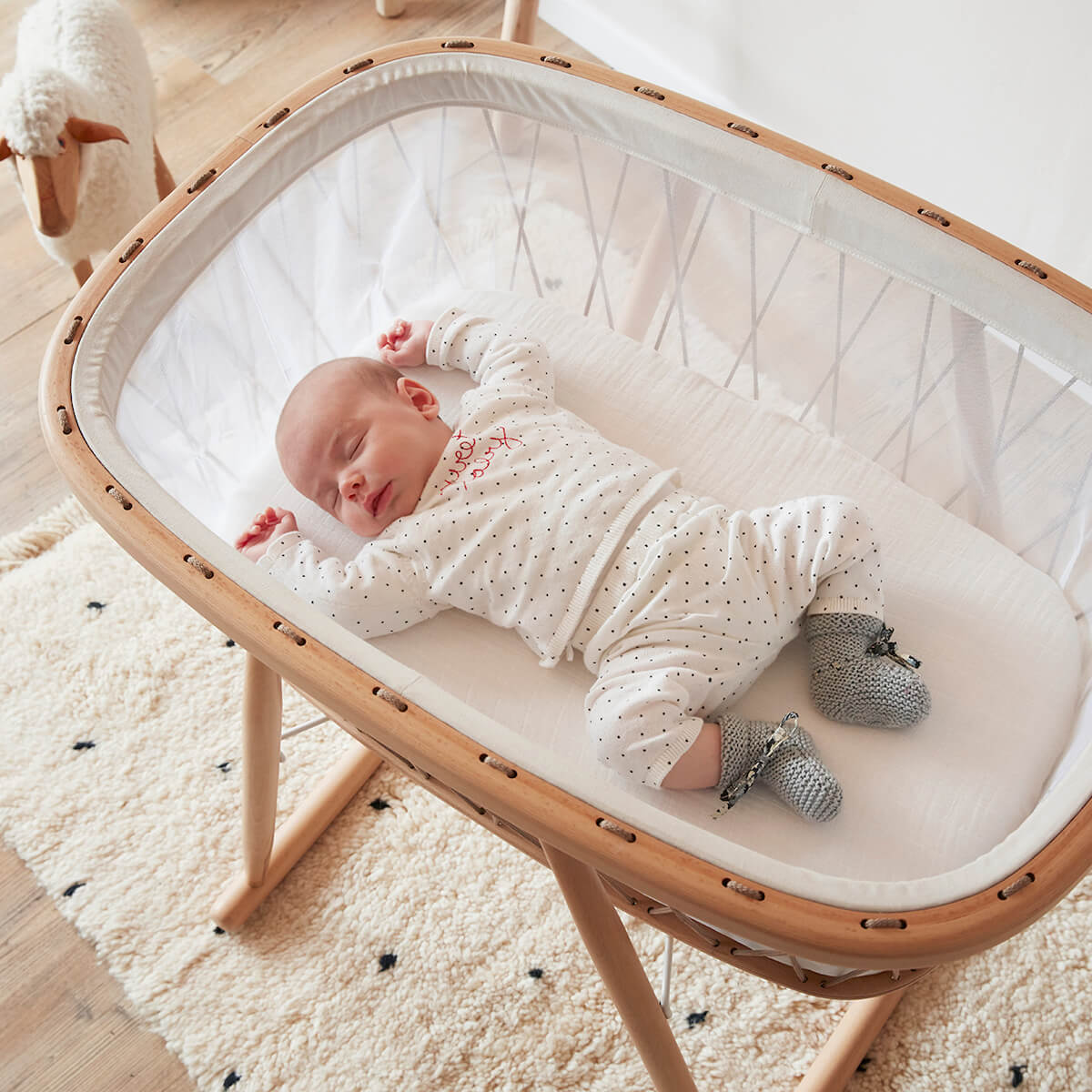 Matelas berceau KUMI Charlie crane