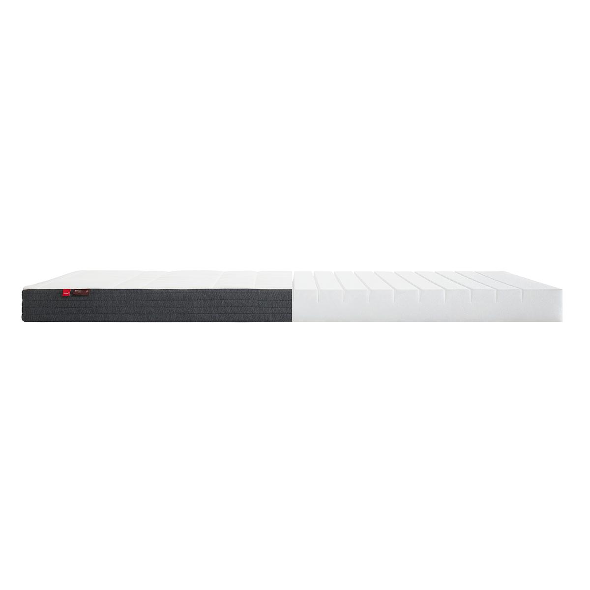 Matelas mousse-housse coton 90x180cm Flexa