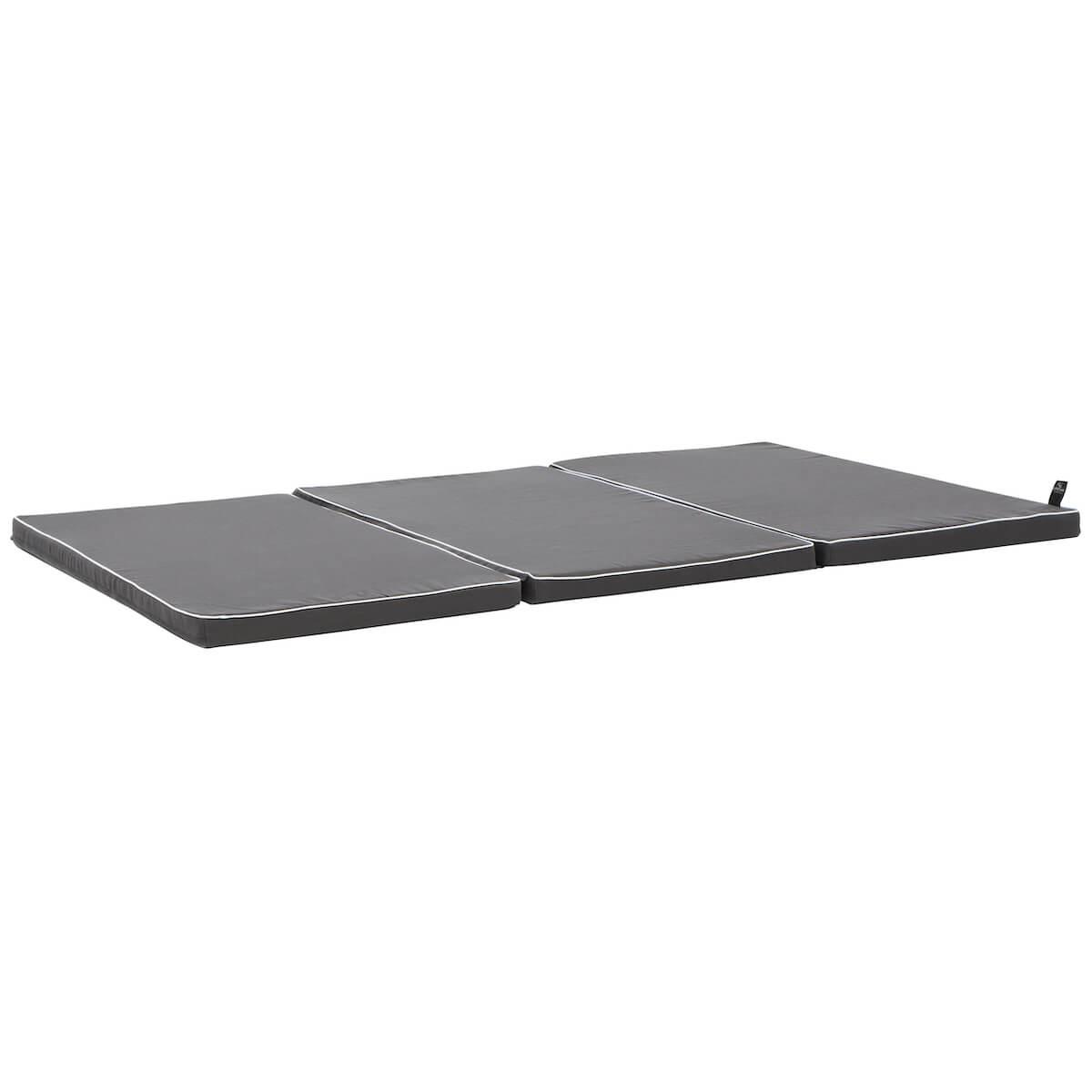 Matelas pliable 90x150/50cm Lifetime housse anthracite