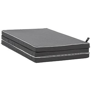 Matelas pliable 90x150/50cm Lifetime housse anthracite