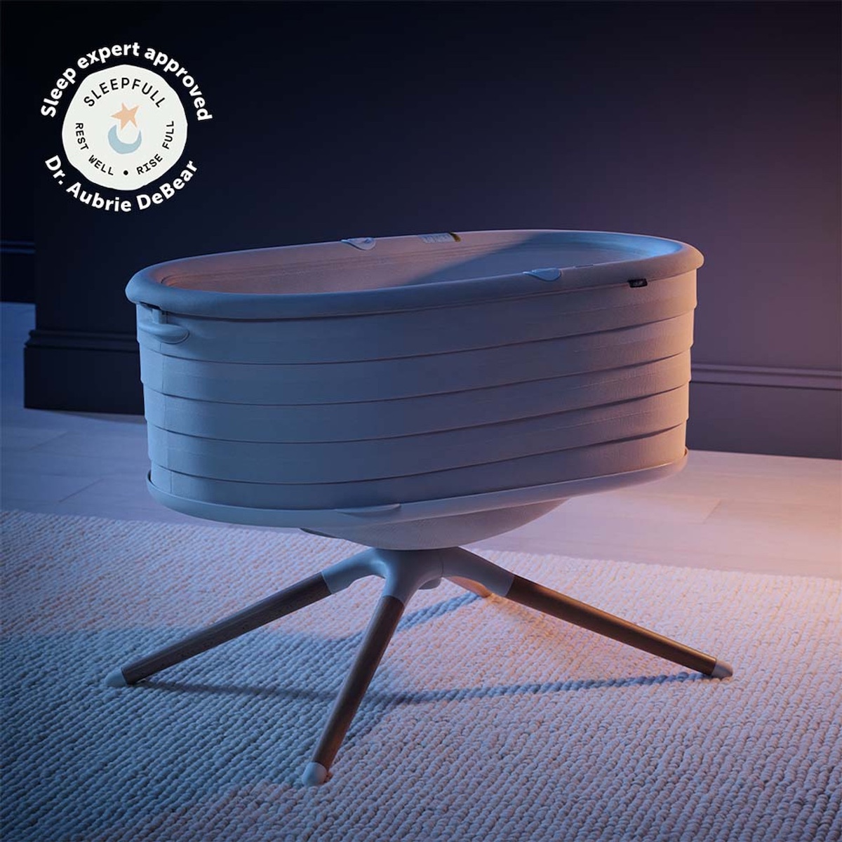 Mecedora moisés inteligente todo en uno RISE Elvie