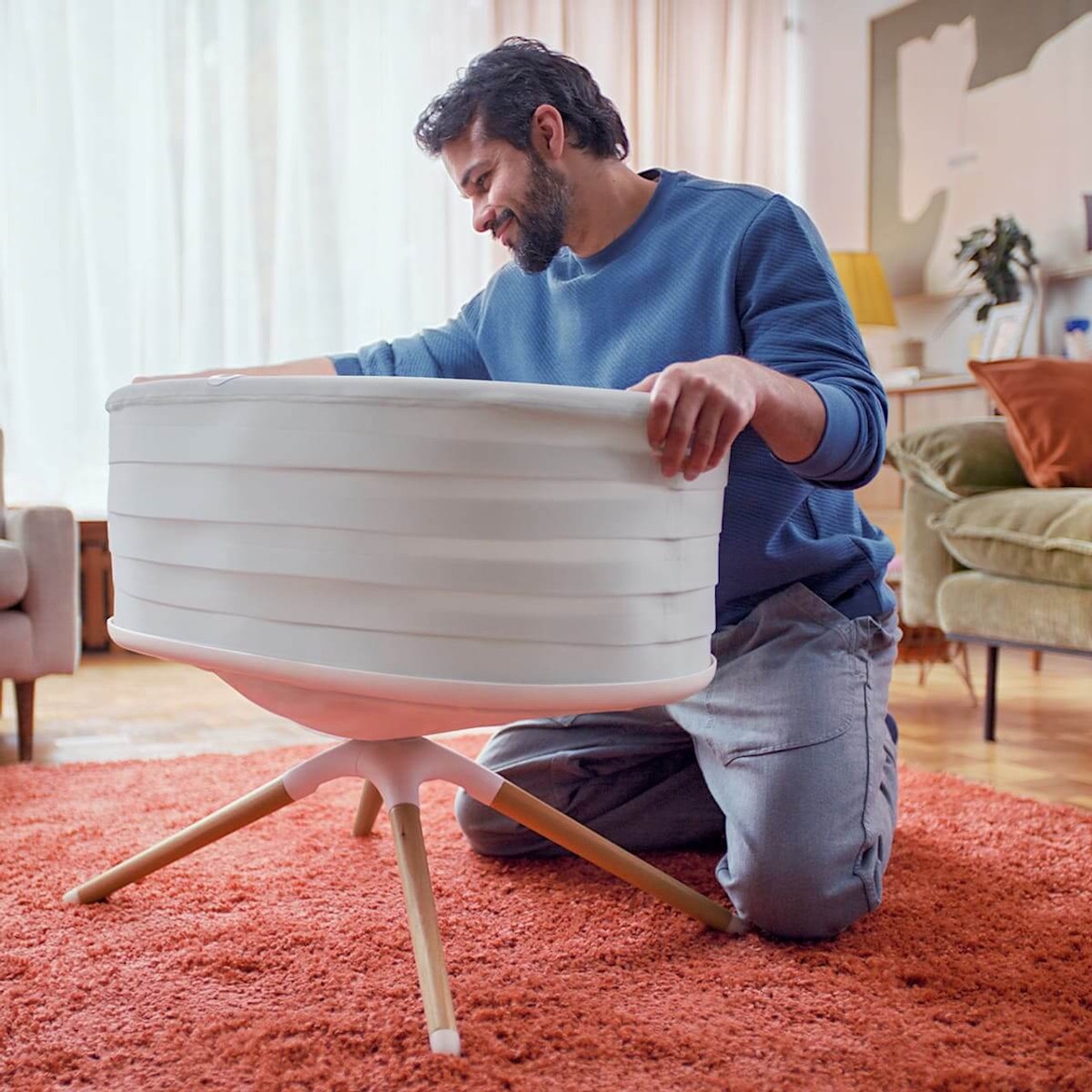 Mecedora moisés inteligente todo en uno RISE Elvie