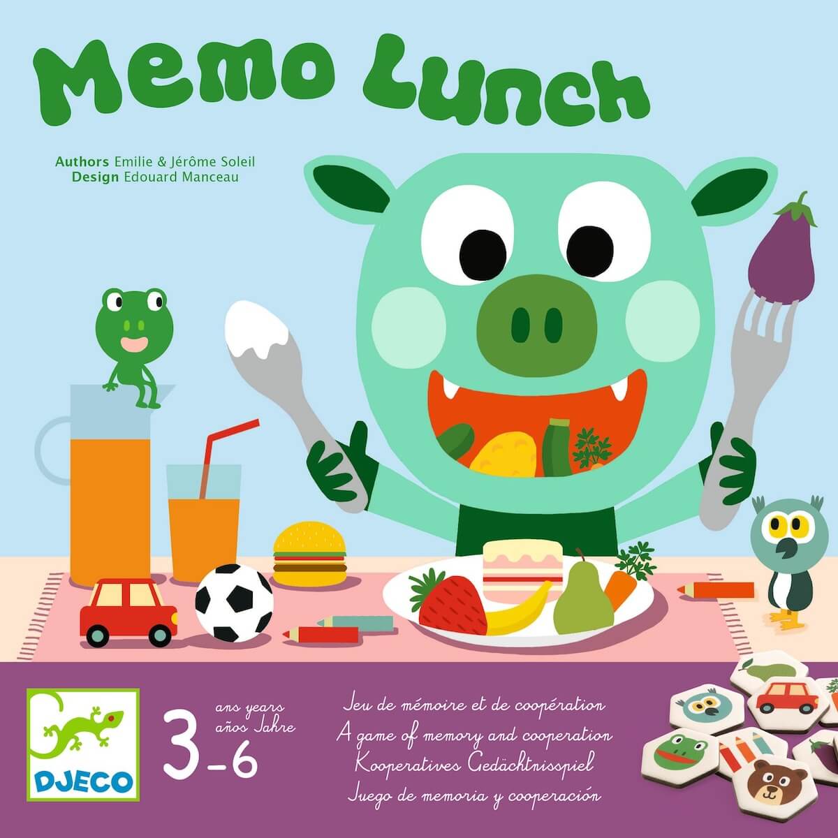 Memo lunch Djeco