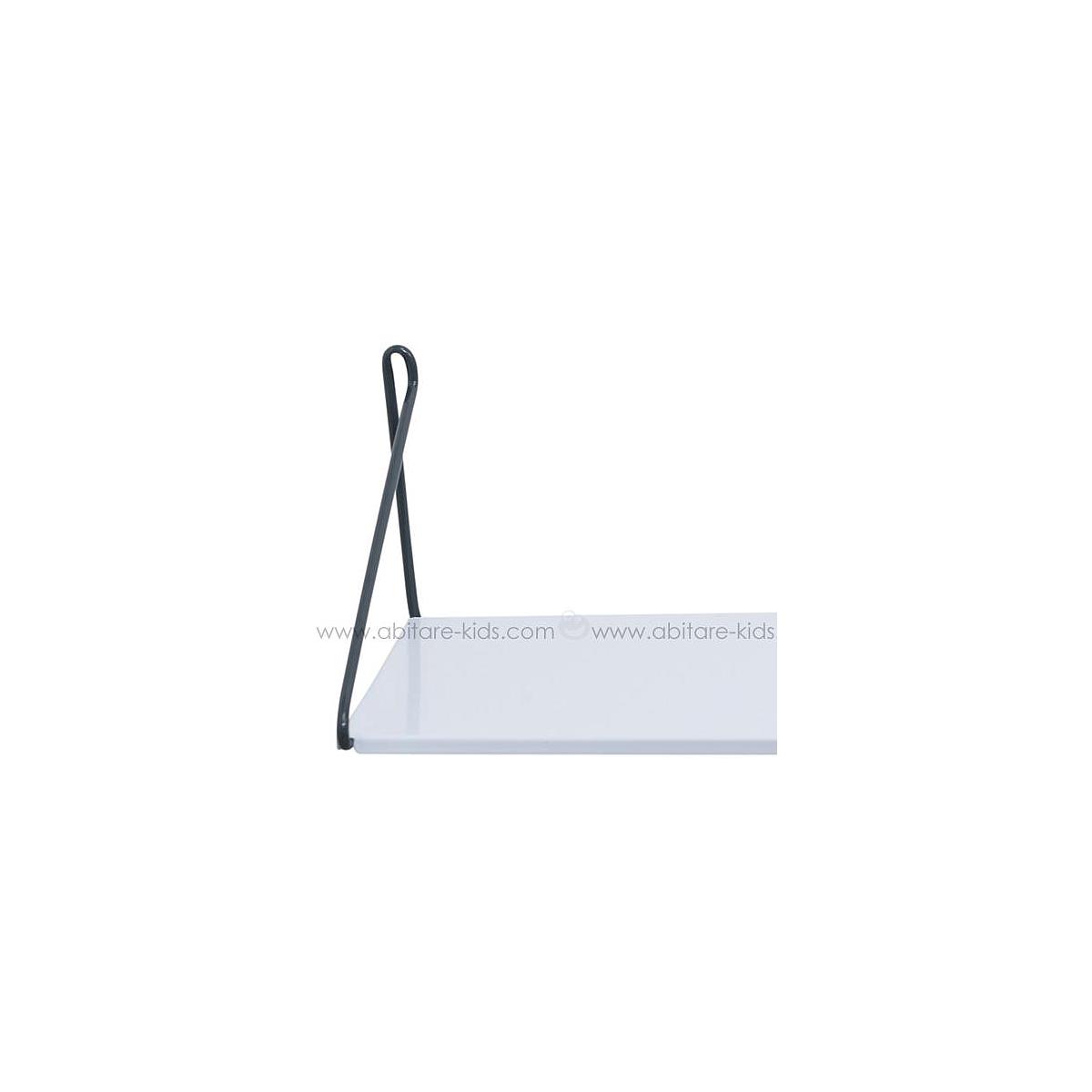 METAL by Sebra étagère 60x24 cm Blanc