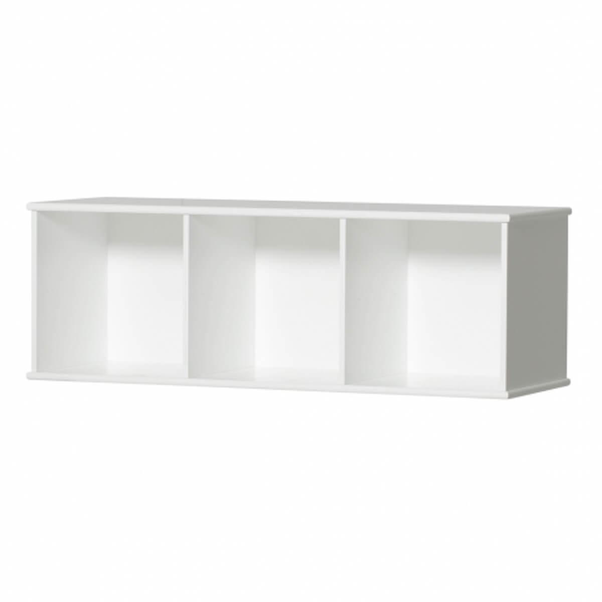 Meuble-banquette 106x43cm WOOD Oliver Furniture blanc