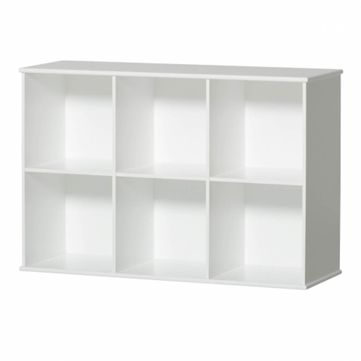 Meuble-banquette 106x78cm WOOD Oliver Furniture blanc