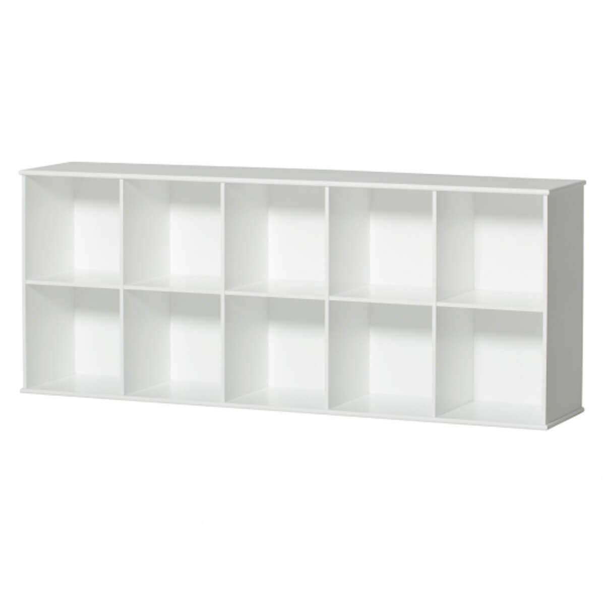Meuble-banquette 174x78cm WOOD Oliver Furniture blanc