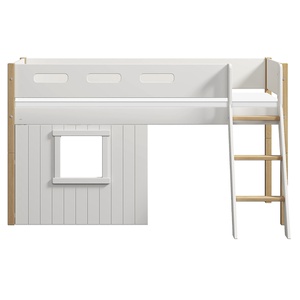 Mid sleeper NOR 200x90 Sl. ladder & Tree hut White window