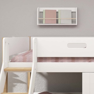 Mid sleeper NOR 200x90 Sl. ladder & Tree hut White window