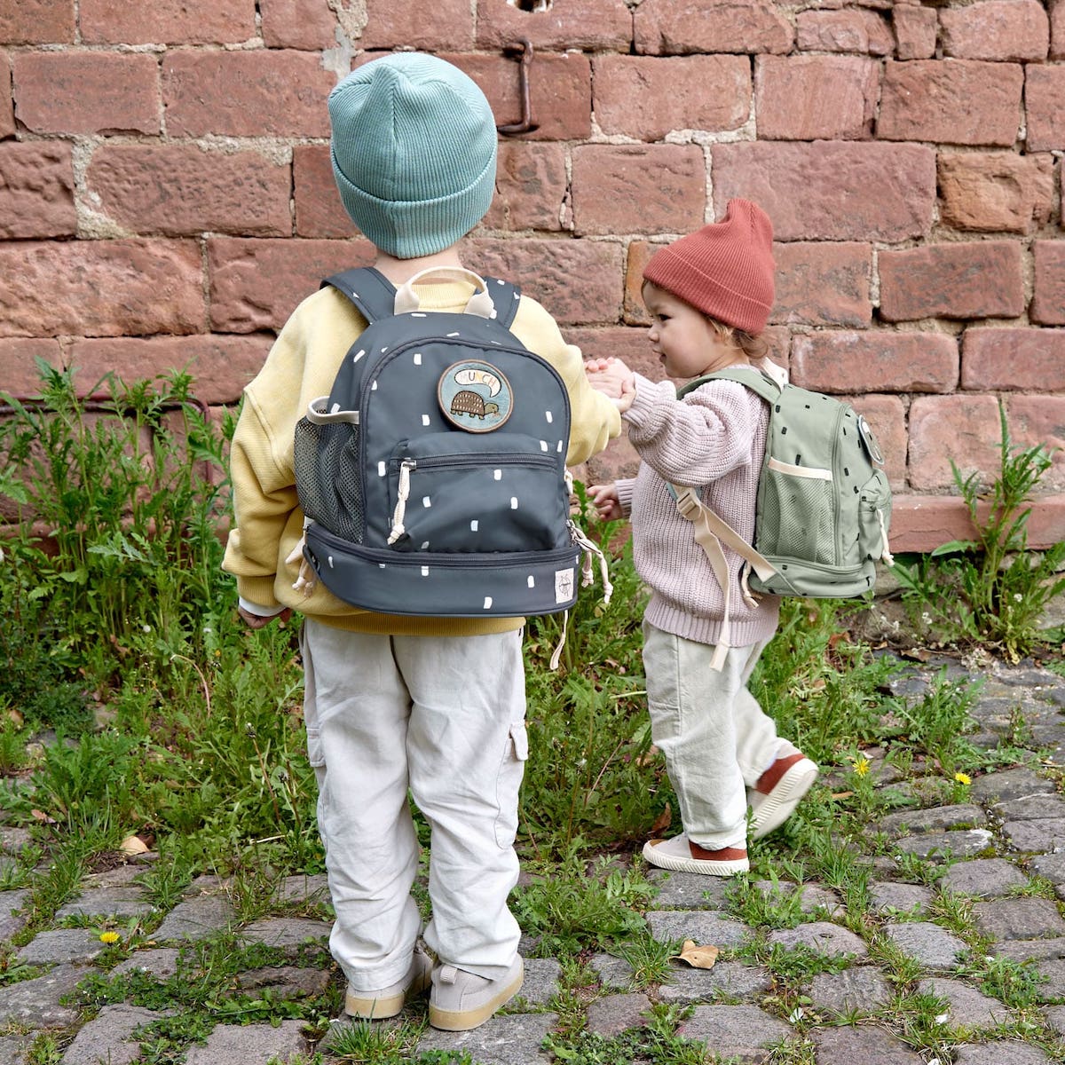 Mini Backpack Happy Prints midnight blue Laessig
