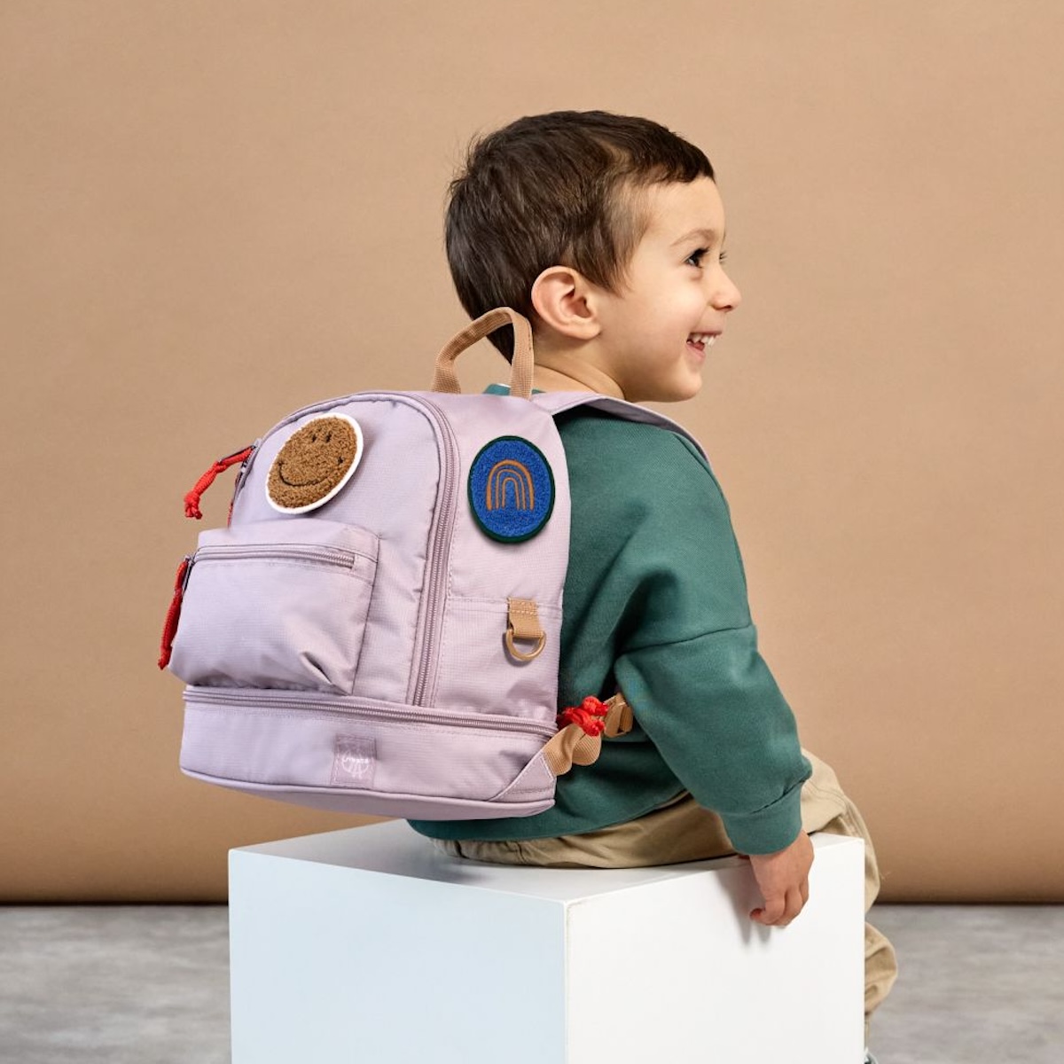 Mini sac à dos Little Gang Laessig lilac