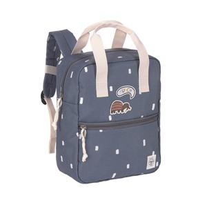 Mini Square Backpack Happy Prints midnight blue Laessig