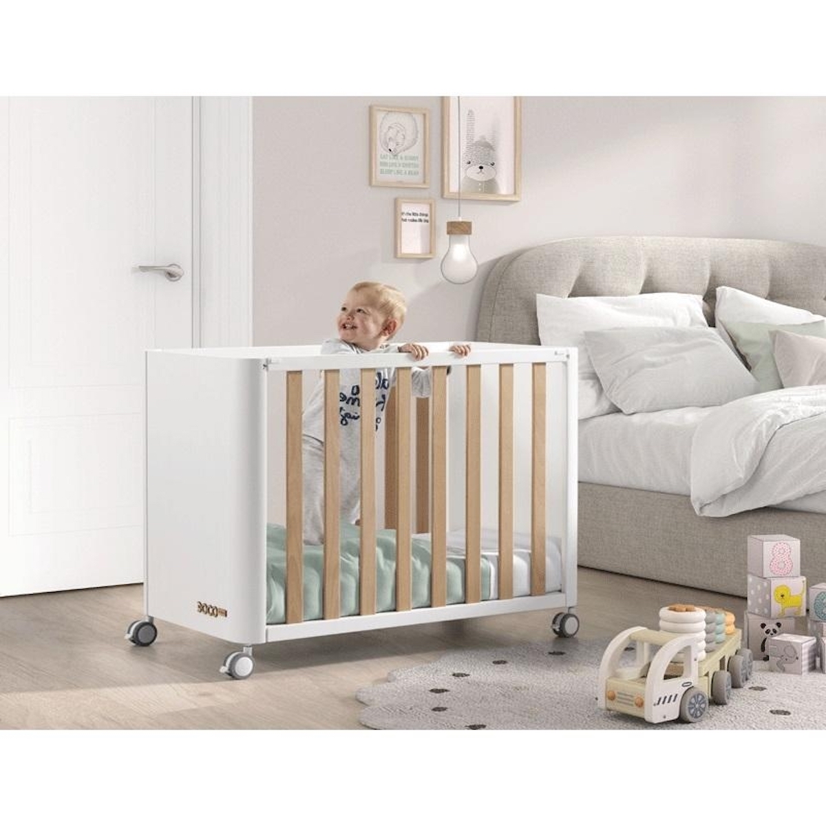 Minicuna DOCO Sleeping STYLE 90 x50cm (colchón incluído) Continfant