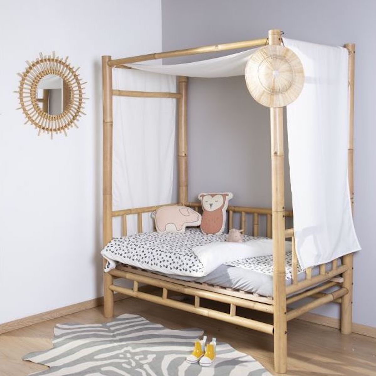 Miroir rotin 60cm FONDI Childhome