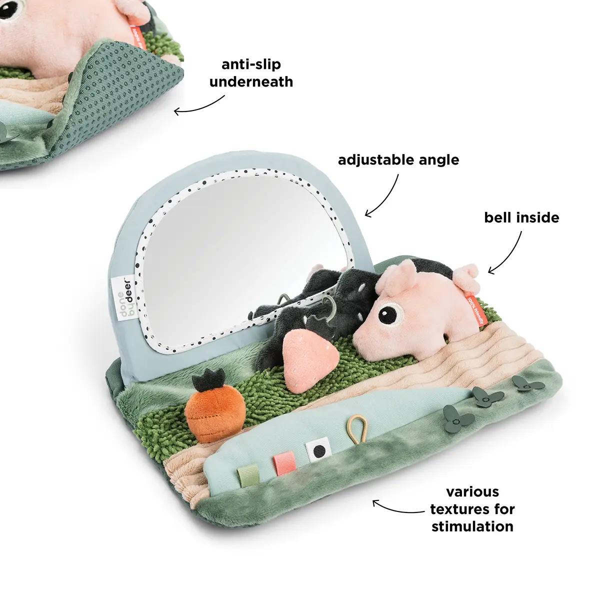 Miroir sensoriel Tiny farm Done by deer Colour mix
