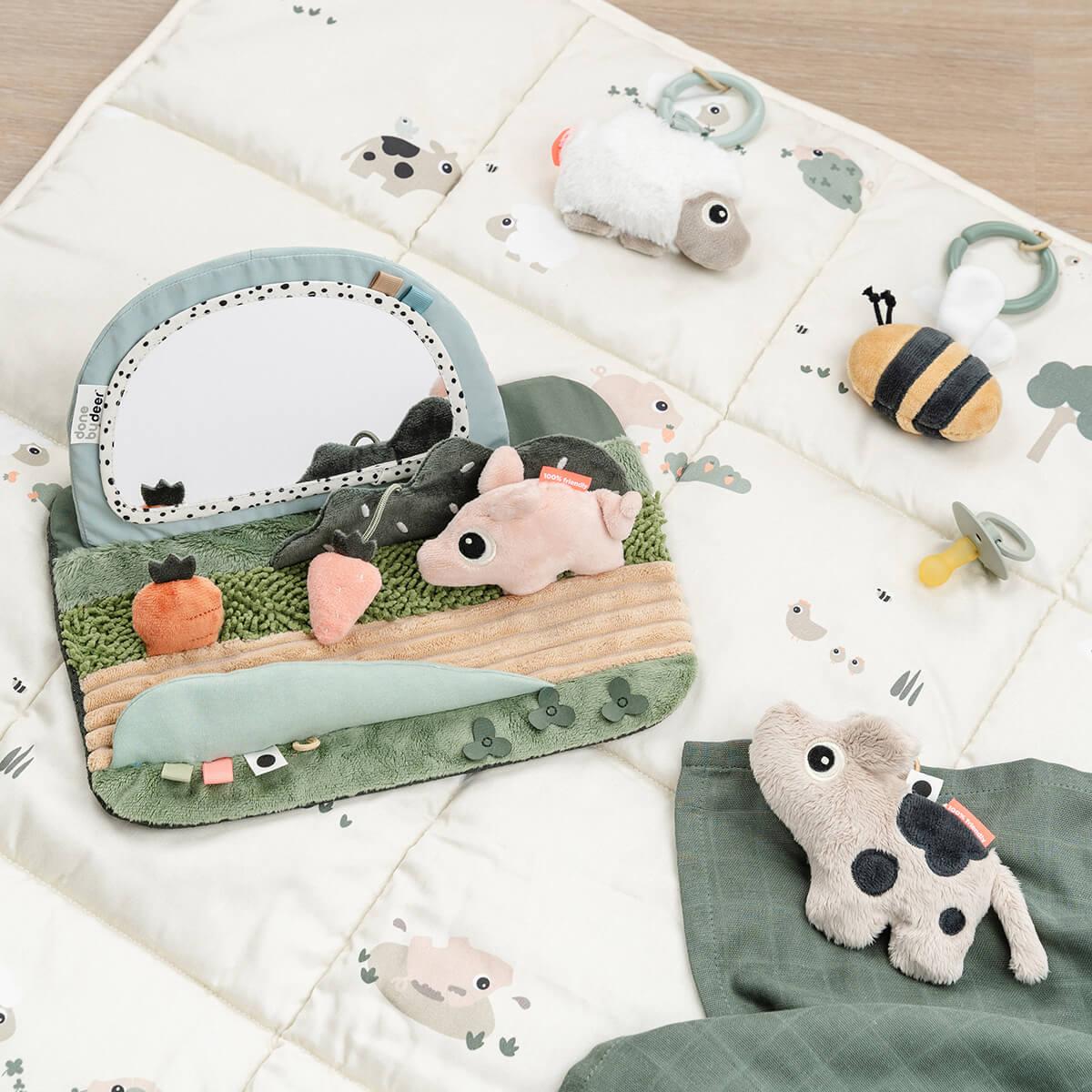 Miroir sensoriel Tiny farm Done by deer Colour mix