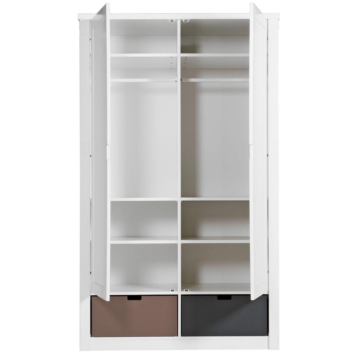 MIX & MATCH by Bopita Armoire 2 portes Luxe
