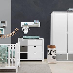 MIX & MATCH by Bopita Armoire 2 portes Luxe