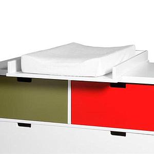 MIX & MATCH by Bopita Table à langer Luxe blanc