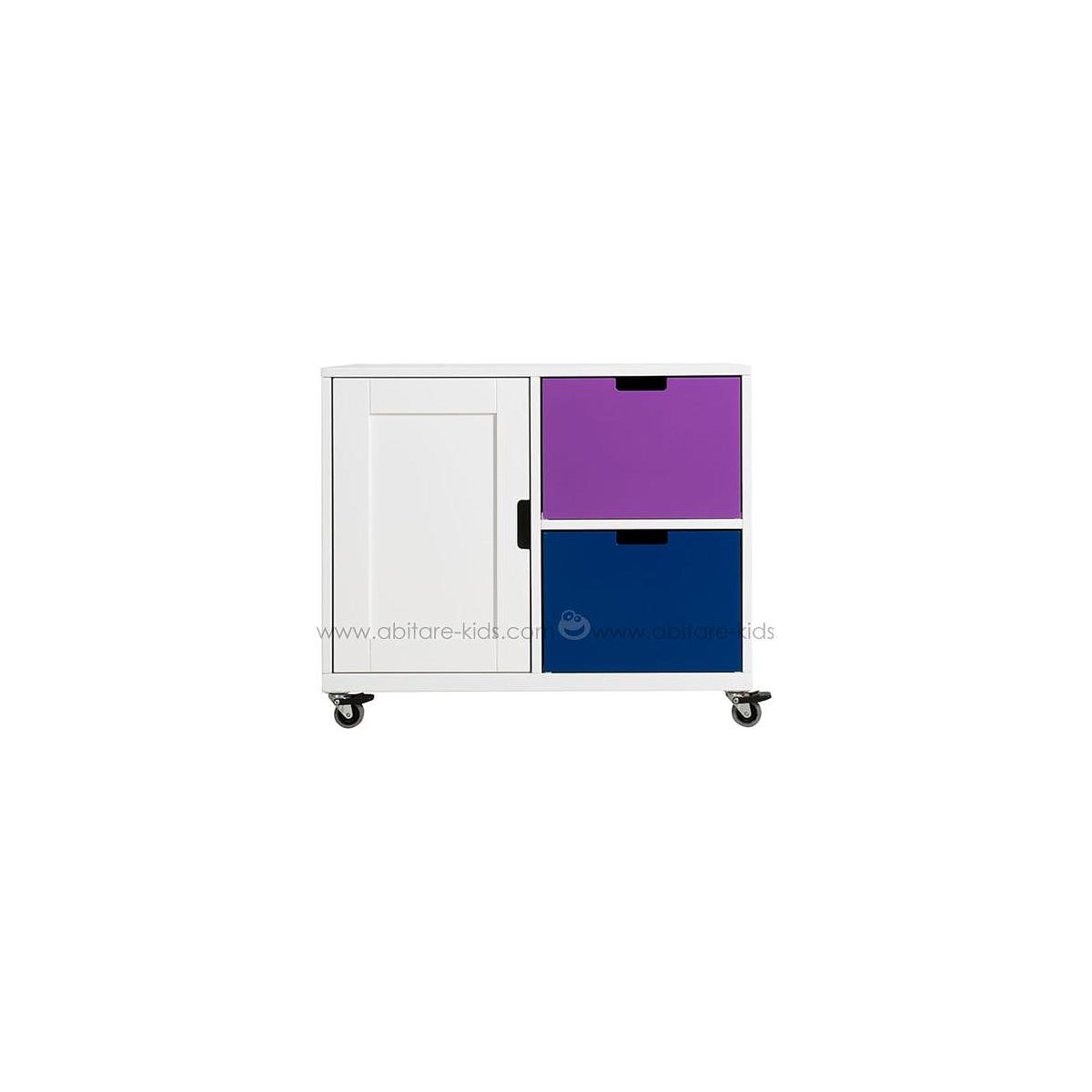 MIX & MATCH by Bopita Tiroir moyen pour armoire 1 porte et parc Ivory