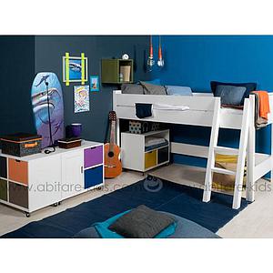 MIX & MATCH by Bopita Tiroir moyen pour armoire 1 porte et parc Ivory