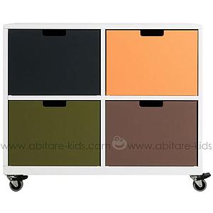 MIX & MATCH by Bopita Tiroir moyen pour armoire 1 porte et parc Ivory