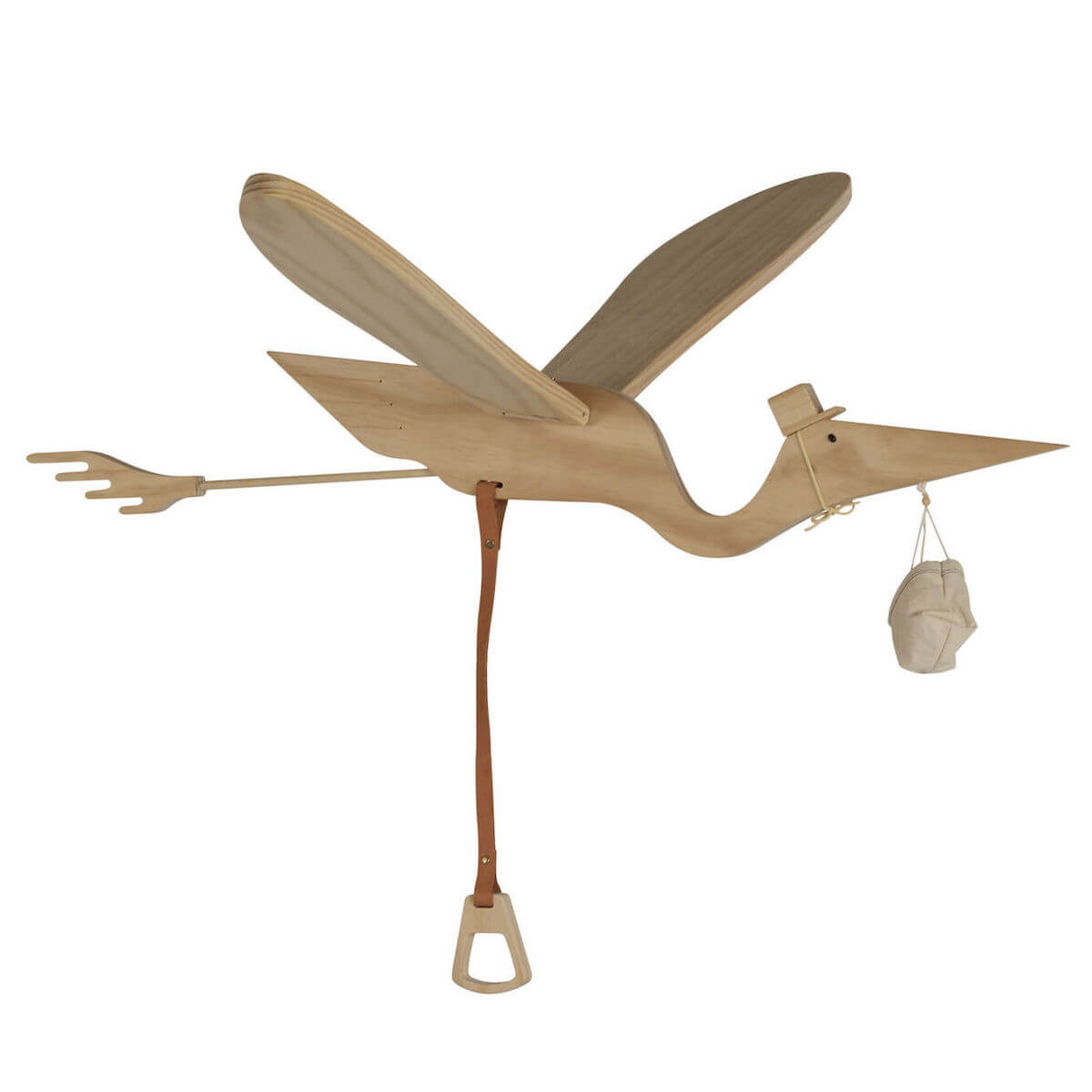 Mobile BIRD-WOOD Quax