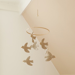 Mobile BIRDS Nanami natur