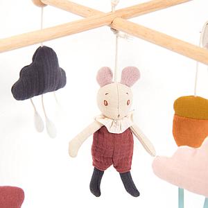 Mobile musical APRÈS LA PLUIE Moulin Roty