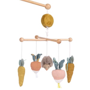 Mobile musical croisillon TROIS PETITS LAPINS Moulin Roty