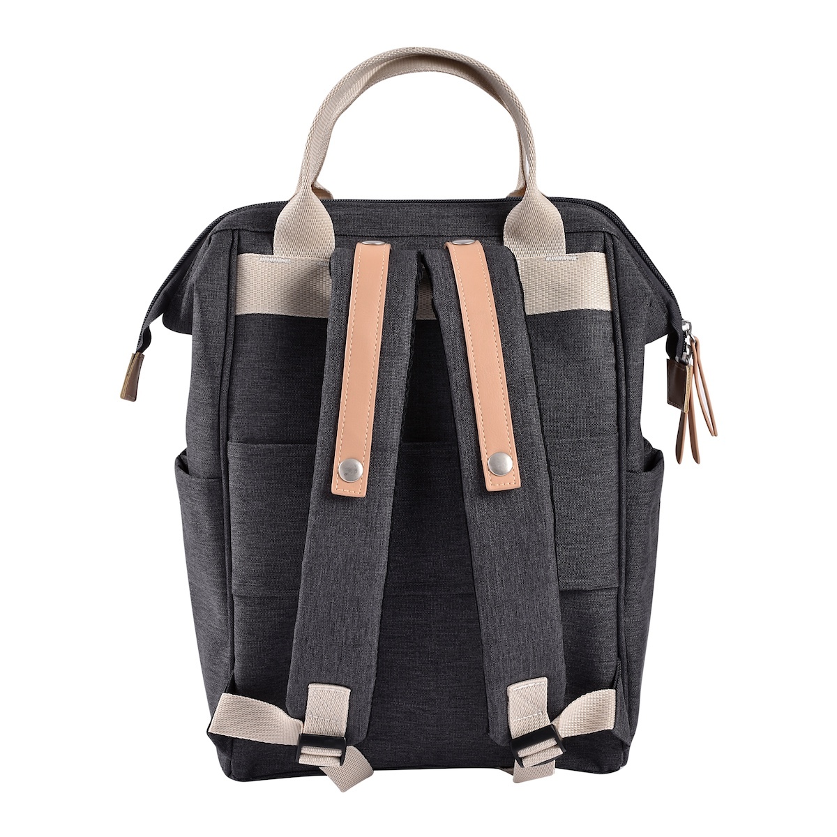 Mochila cambiador Wellington Beaba gris oscuro
