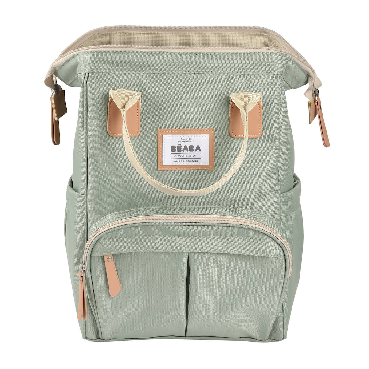 Mochila cambiador Wellington Béaba verde salvia