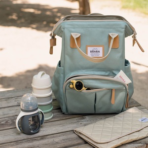 Mochila cambiador Wellington Béaba verde salvia