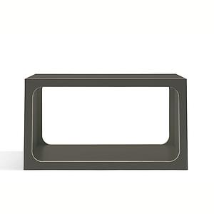 Module d'étagères BOXIT Mueller anthracite - bord en bouleau