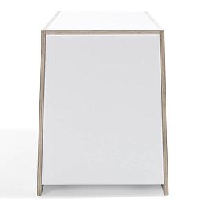 Module d'étagères BOXIT Mueller blanc - bord en bouleau