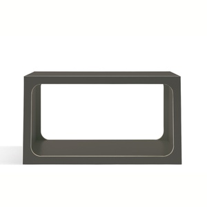 Module d'étagères BOXIT Müller Small Living anthracite - bord en bouleau