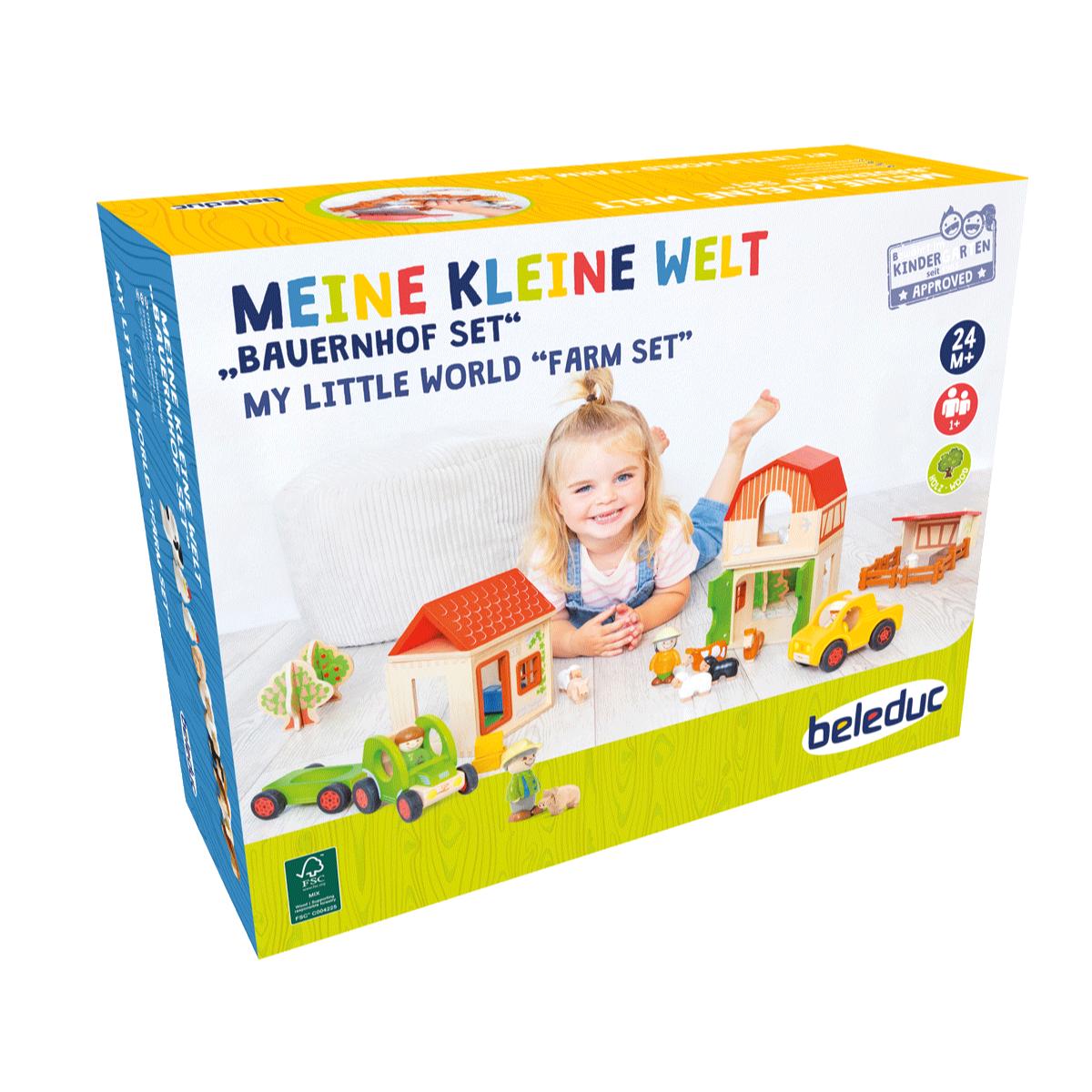 Mon petit monde Set de la ferme Beleduc