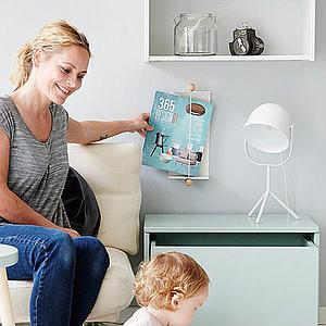 MONTY by Flexa Lampe à poser blanche