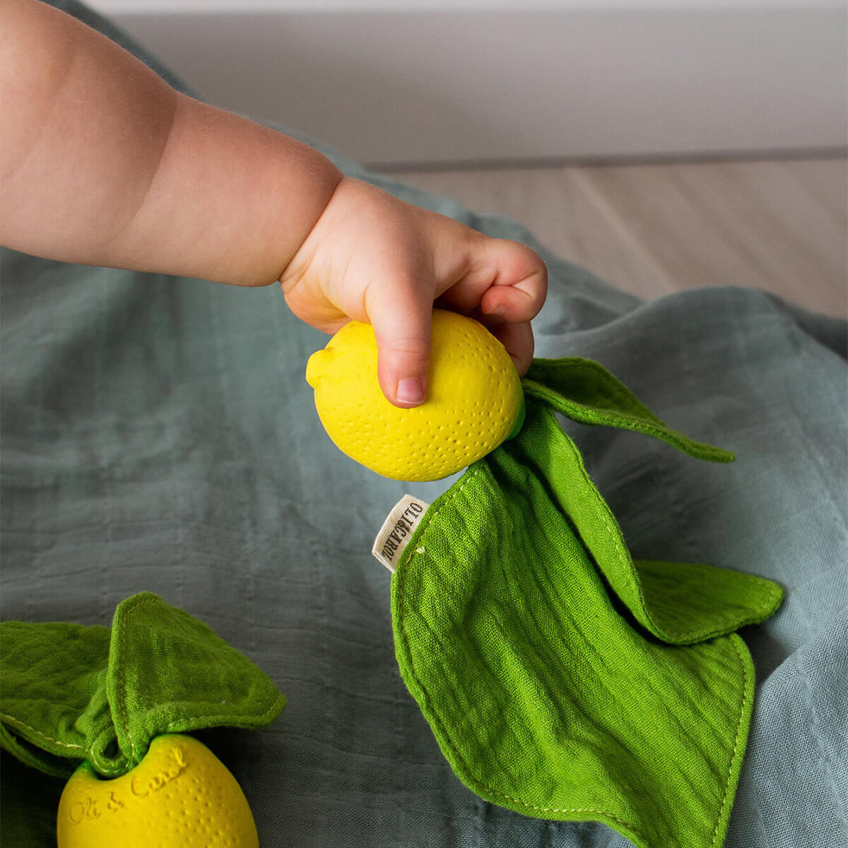 Mordiller Mini Doudou JOHN LEMON Oli&Carol