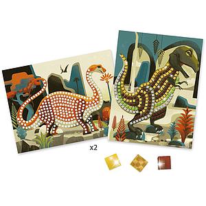 Mosaïques DINOSAURES Djeco