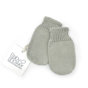 MOUFLES BÉBÉ TRICOT dune powder Babyshower