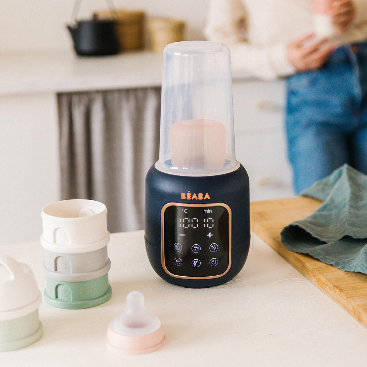 Multi Milk Beaba Night blue